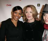 Rose Rollins, Katherine Moennig et Laurel Holloman, trois des héroïnes de L Word.
