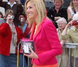 La princesse Maxima des Pays-Bas visite une école