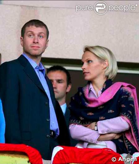 Roman et Irina Abramovich :   190 	millions d'euros    