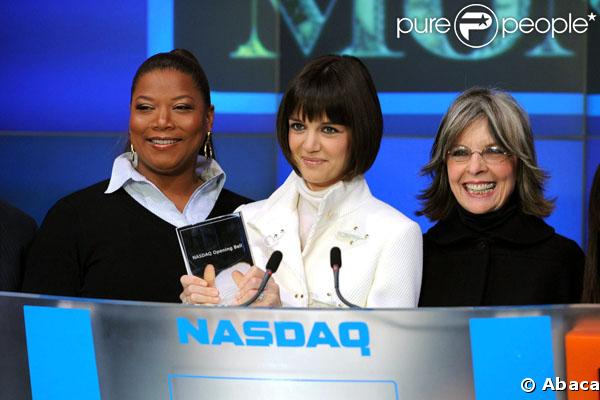 Katie Holmes, Queen Latifah et Diane Keaton