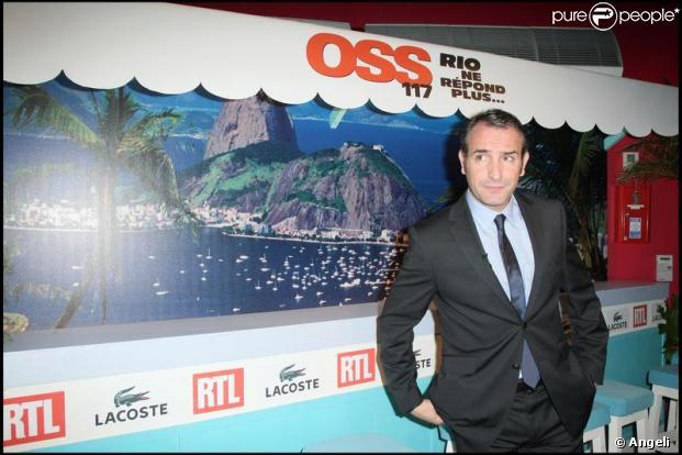 Jean Dujardin dans le cadre de la promotion de OSS 117 : Rion ne répond plus 