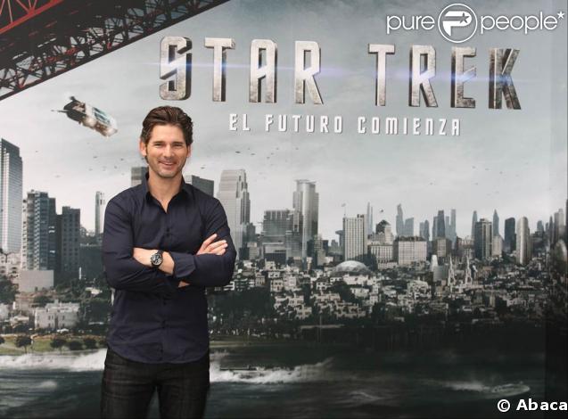 Eric Bana pour la promo de Star Trek à Madrid (Espagne)
