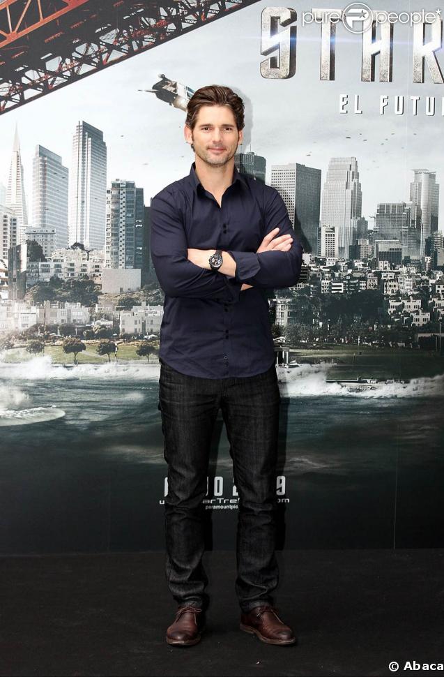 Eric Bana pour la promo de Star Trek à Madrid (Espagne)