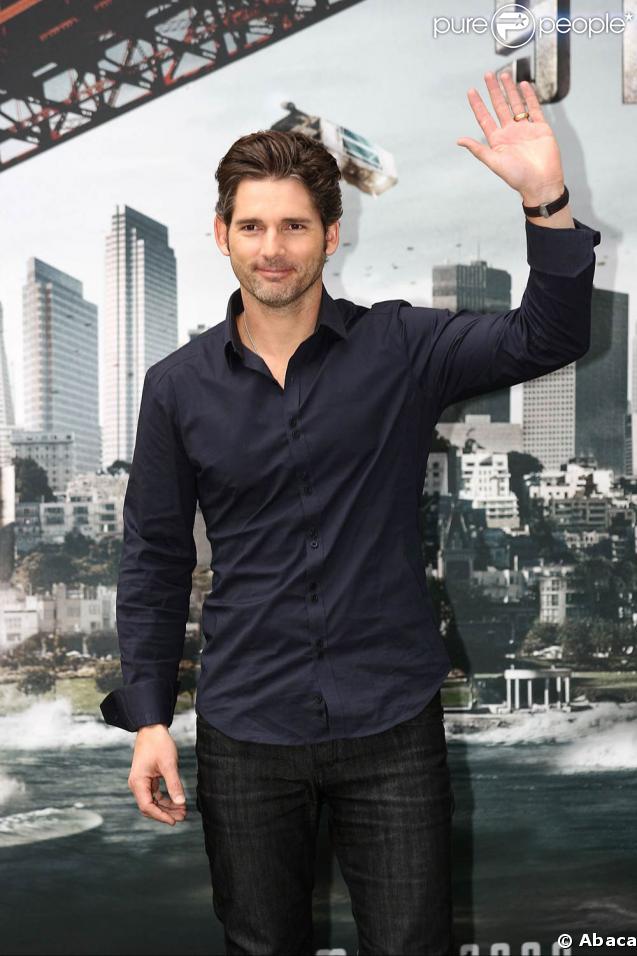 Eric Bana pour la promo de Star Trek à Madrid (Espagne)