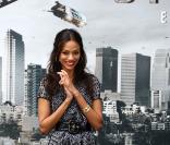 Zoe Saldana pour la promo de Star Trek à Madrid (Espagne)
