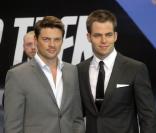 Karl Urban et Chris Pine pour la promotion de Star Trek en Allemagne