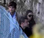 Demi Moore et Ashton Kutcher après le baiser...