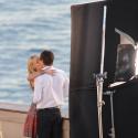 Ashton Kutcher et Katherine Heigl : le baiser ! le baiser !! Regardez ! Demi Moore fait la tête...