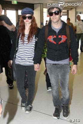Pete Wentz et Ashlee Simpson quittent l'Australie pour retourner aux Etats-Unis.