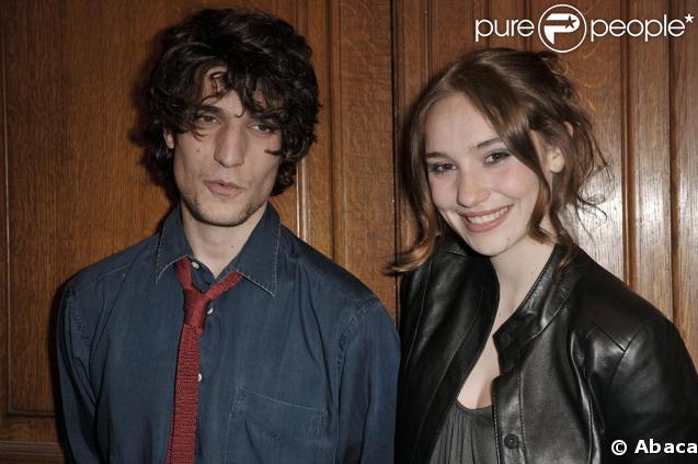 Déborah François et Louis Garrel lors de la remise du Prix Romy Schneider et Patrick Dewaere