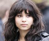 Zoe Kravitz sur le tournage de  Twelve . 21/04/09
