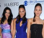 Soirée à l'occasion du 100ème épisode de Numb3rs à Los Angeles le 21 avril 2009 :  Navi Rawat, Aya Sumika and Sophina Brown, trois bombes pour le prix d'une !  