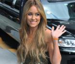 Lauren Conrad, super sexy dans sa petite robe à sequins... Au  David Letterman Show , le 23 avril 2009 ! 
