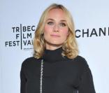 Diane Kruger stylée et moderne en (presque) total look Chanel, lors du Chanel and Tribeca Film Festival Artists' Dinner, à New York hier ! 