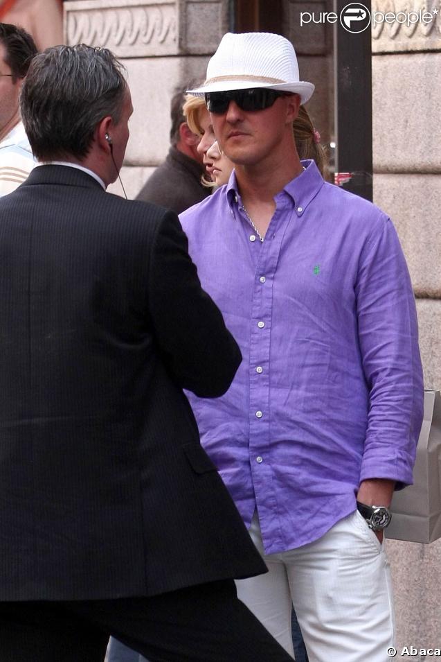 Michael Schumacher suit la mode. Mais laquelle ?