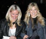 Ali Larter et une amie font une balade nocturne dans New-York après avoir dîné au restaurant  Waverly inn 