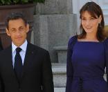 Nicolas Sarkozy et Carla Bruni, au Palais Zarzuela de Madrid, le 27 avril 2009 !
