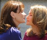 Carla Bruni et Letizia d'Espagne, au Palais Zarzuela de Madrid, le 27 avril 2009 !