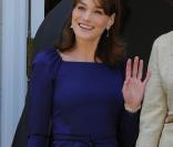 Carla Bruni, au Palais Zarzuela de Madrid, le 27 avril 2009 !