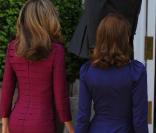 Carla Bruni et Letizia d'Espagne, au Palais Zarzuela de Madrid, le 27 avril 2009 !