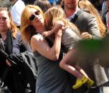 Noah Wyle et sa famille en vacances à Florence, le 23/04/09