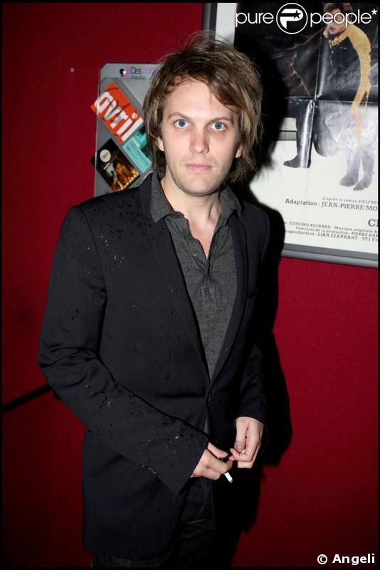 Florian Zeller - Le dîner chez Castel qui a suivi la projection en avant-première de la 2e saison de Myster Mocky présente, le 27 avril 2009
