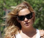 L'actrice Kate Hudson à Soho... Direction son cours de gym ! Mardi 28 avril 2009