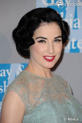 Dita von Teese en avril 2009 