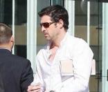 Patrick Dempsey fait un tour dans sa Ferrari vintage