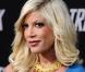 Tori Spelling en bleu électrique, à l"occasion de l"avant-première de "Star Trek", au Grauman"s Chinese Theatre de Los Angeles, le 30 avril 2009 !