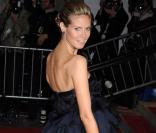 Heidi Klum lors de la soirée du Costume Institute au Metropolitan Museum of Art à New York, le 4 mai 2009