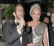 Kate Moss se rendant au Metropolitan Museum of Art de New York avec Marc Jacobs