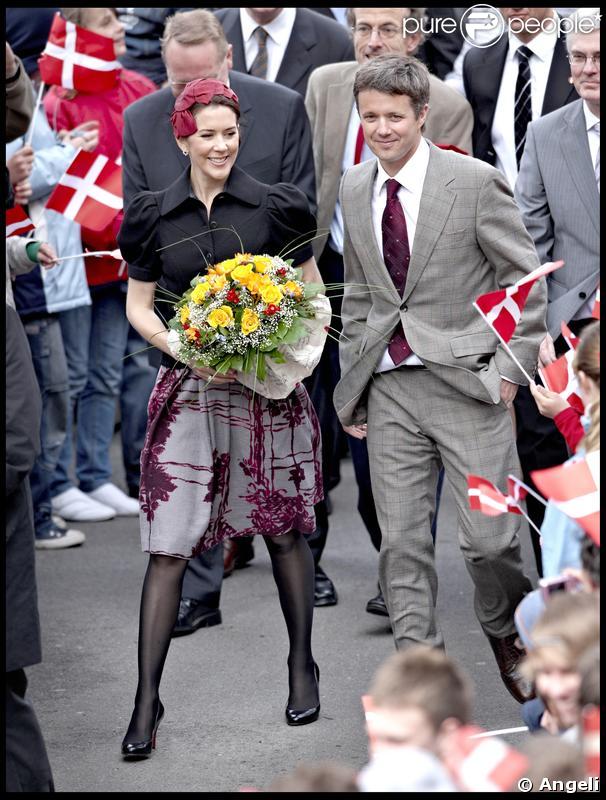 Mary de Danemark et son époux Frederik de Danemark, en Allemagne.
