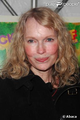 Mia Farrow au festival de Trébica en février 2008   