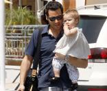 Cash Warren et sa fille Honor Marie
