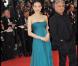 Shu Qi, sublime dans une robe bustier bleu lagon, signée Roberto Cavalli !