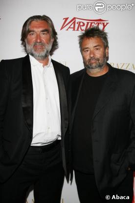 Pierre-Ange Le Pogam et Luc Besson, à la Terrazza Martini !