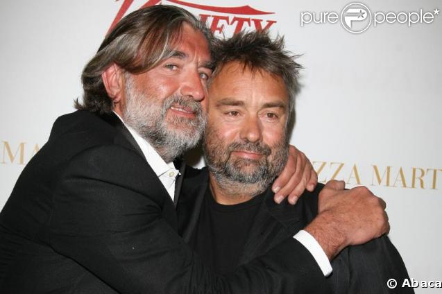 Pierre-Ange Le Pogam et Luc Besson, à la Terrazza Martini !