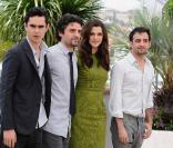 Rachel Weisz resplendissante dans sa robe verte, lors du photocall pour Agora, au Festival de Cannes, le 17 mai 2009