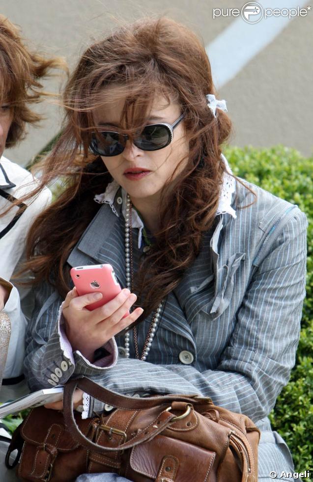 Helena Bonham Carter au Chelsea Flower Show