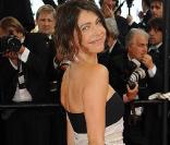 Jana Pallaske lors de la montée des marches avant la projection d'Inglourious Basterds, au Festival de Cannes, le 20 mai 2009