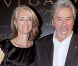 Alain Delon à la soirée Bulgari hier soir à Rome