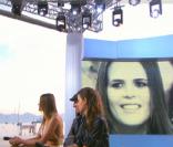 Laure Manaudou lors du Grand Journal de Canal+ le 20 mai 2009
