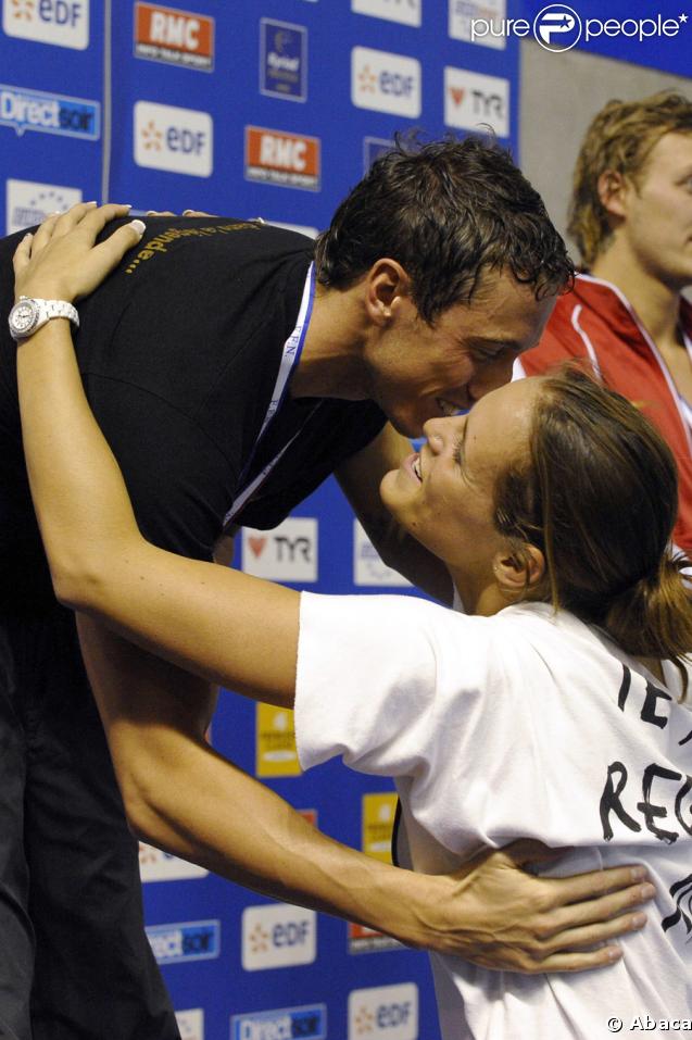 Laure Manaudou et Frédérick Bousquet