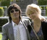 Ronnie Wood et sa compagne Ekaterina 