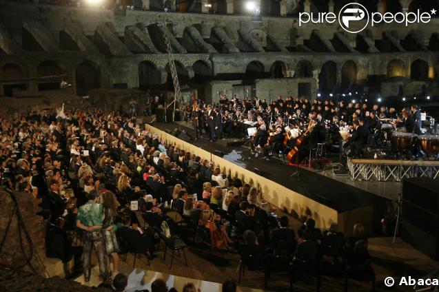 Andrea Bocelli au Colisée de Rome lundi soir pour une prestation unique !