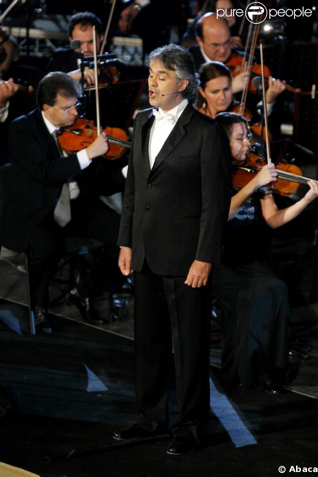 Andrea Bocelli au Colisée de Rome lundi soir pour une prestation unique !