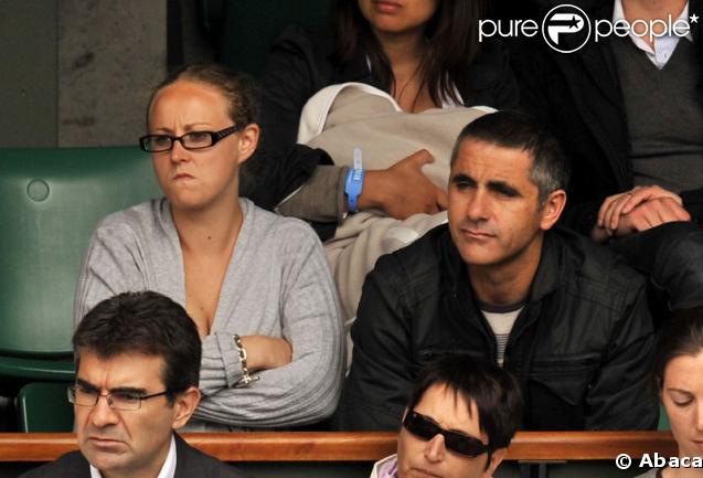 Laurent Jalabert lors du tournoi de Roland Garros le 27 mai 2009
