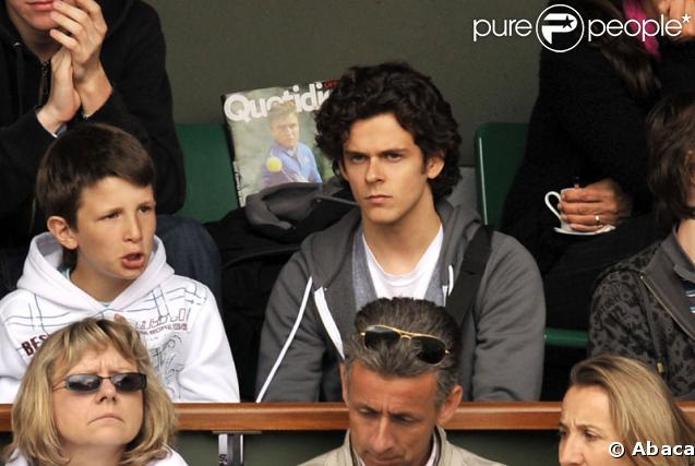 Michaël Grégorio lors du tournoi de Roland Garros le 27 mai 2009