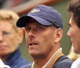 Guy Forget lors du tournoi de Roland Garros le 27 mai 2009